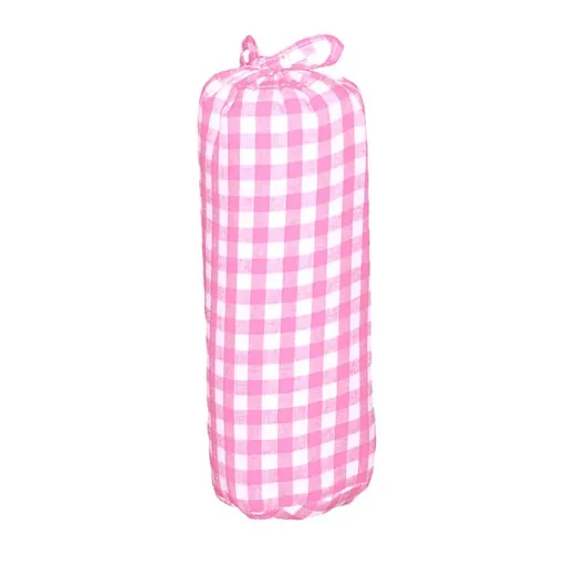 Taftan Spannbettlaken 70 x 140 vichy & karo rosa, karogrösse: 3 mm