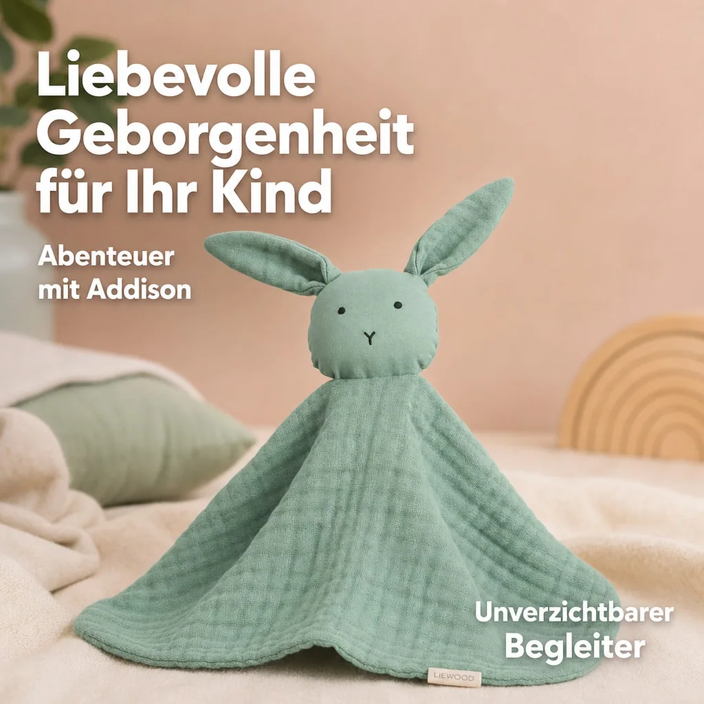 Liewood Schnuffeltuch - Addison, Farbe: Peppermint