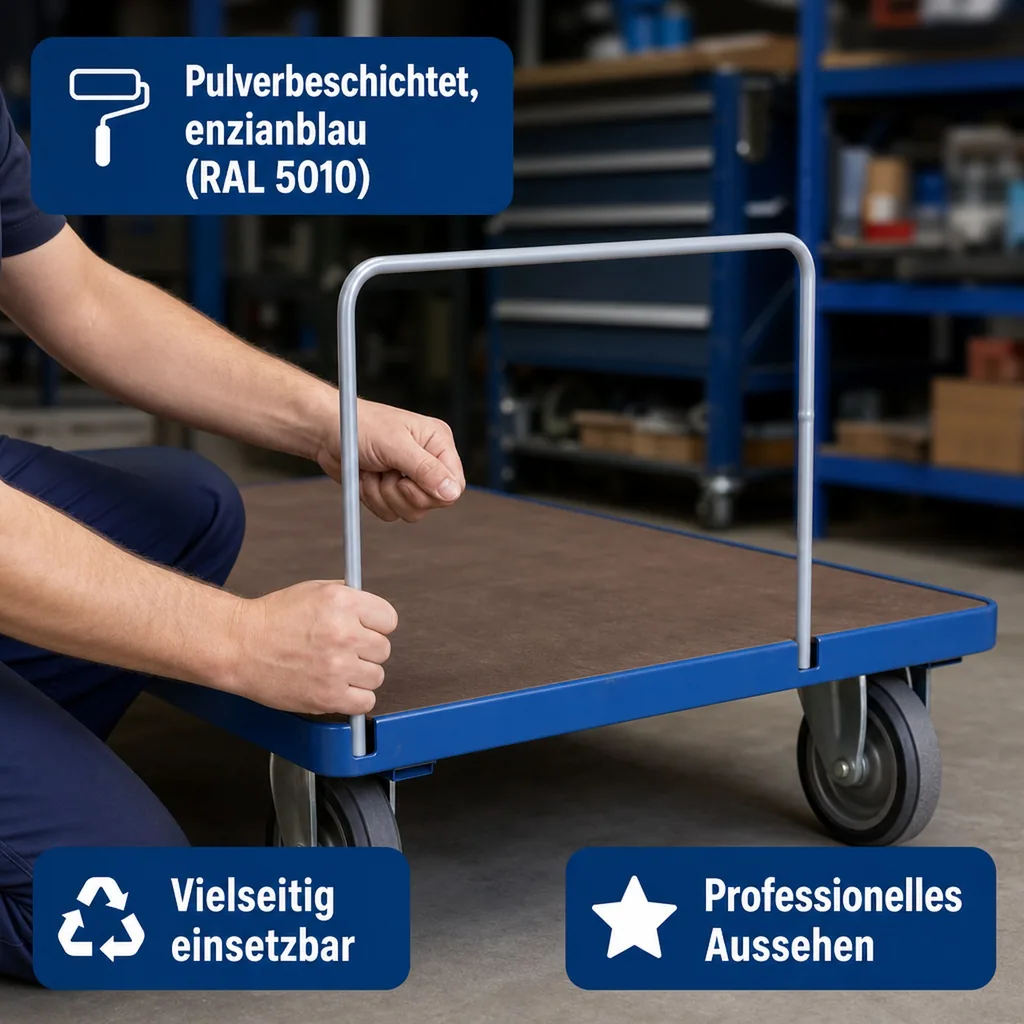 Transportwagen Zubehör, Einsteckbügel 600mm, Plattenwagen Zubehör