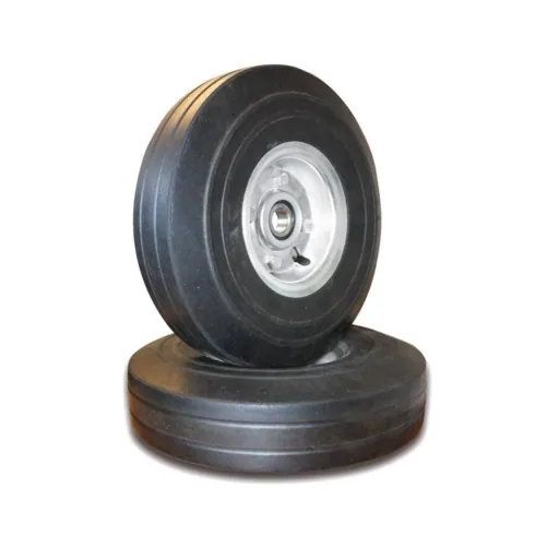 Stahlflaschenkarre, Flaschenkarre 40-50l, Vollgummi, 100kg Traglast