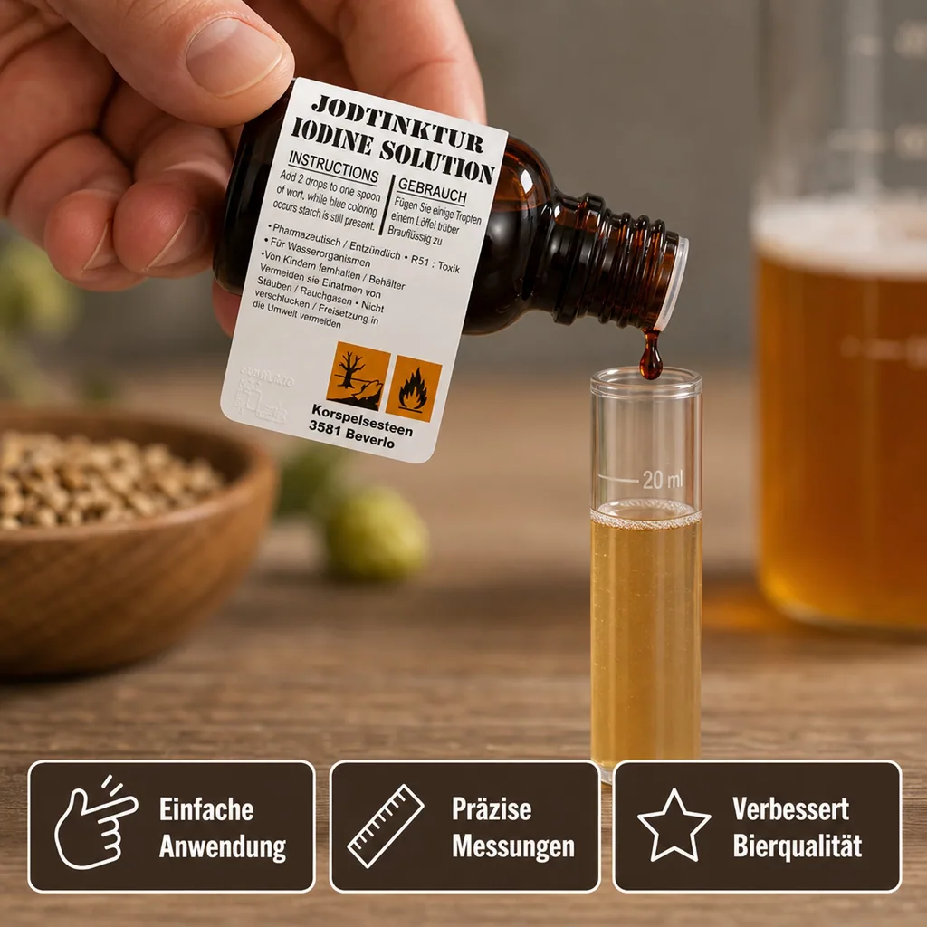 Jodtinktur zur Bestimmung des Stärkegehaltes, 30ml