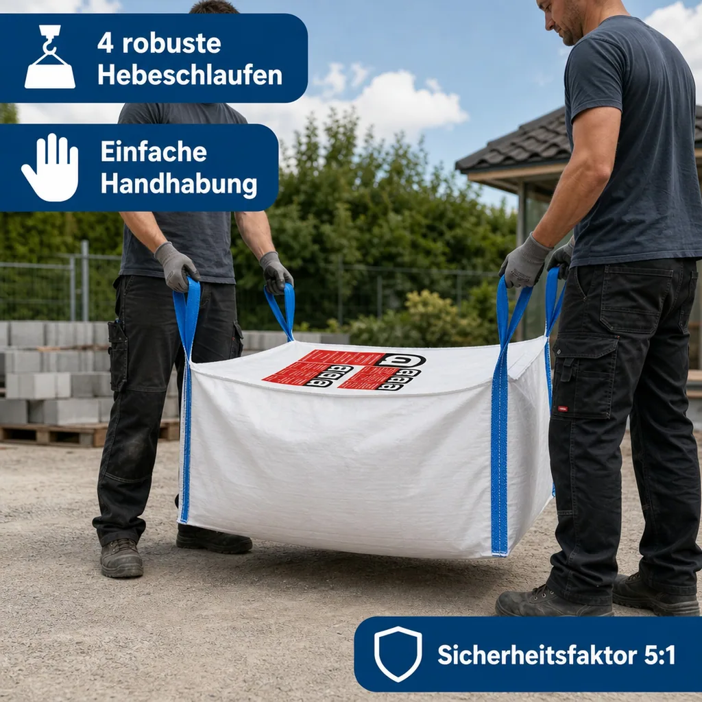 Asbest Big Bag, Platten Big Bag, Asbestentsorgung Sack