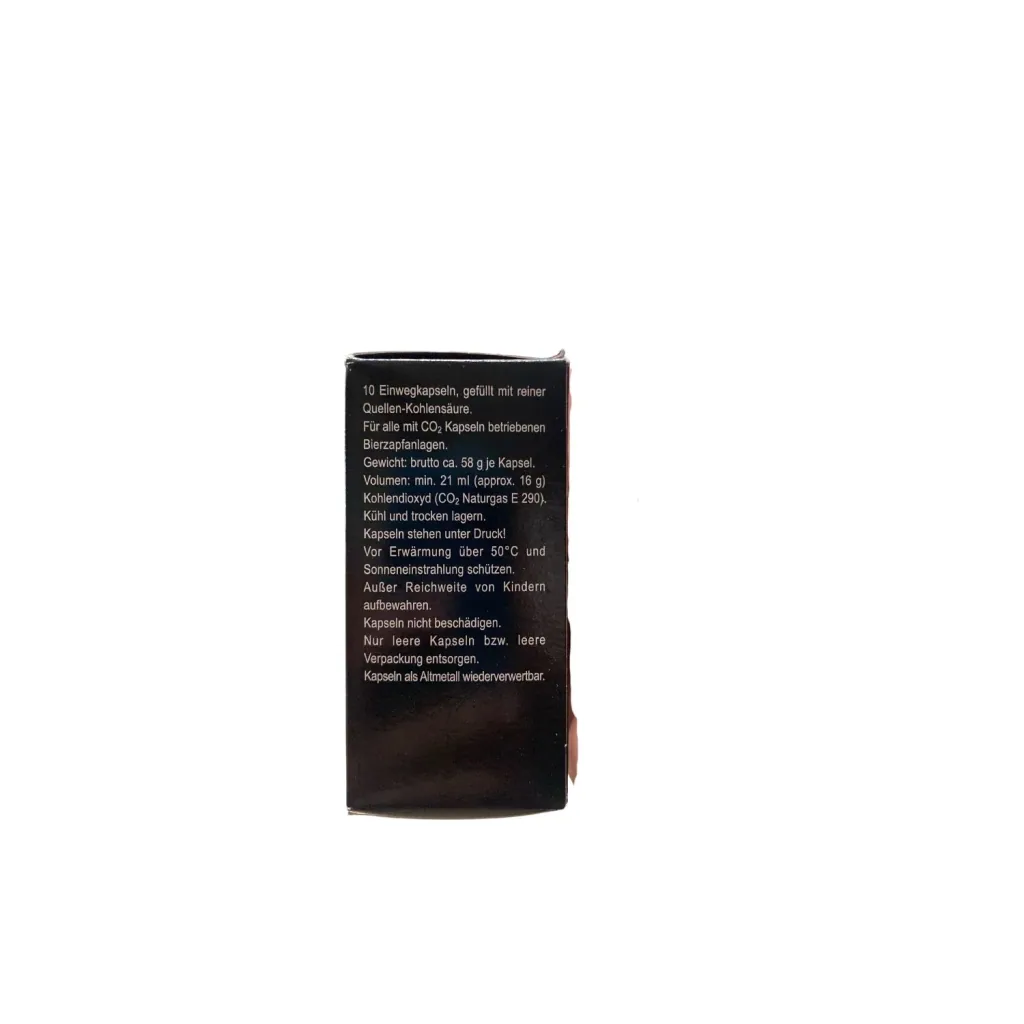 CO2 Kapseln, Kohlensäurekapseln CO2, 16g, 10er Pack