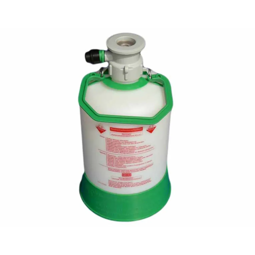 Reinigungsflasche Bierleitung 5L, Kunststoff für Zapfanlagen-Reinigung – ohne Fitting