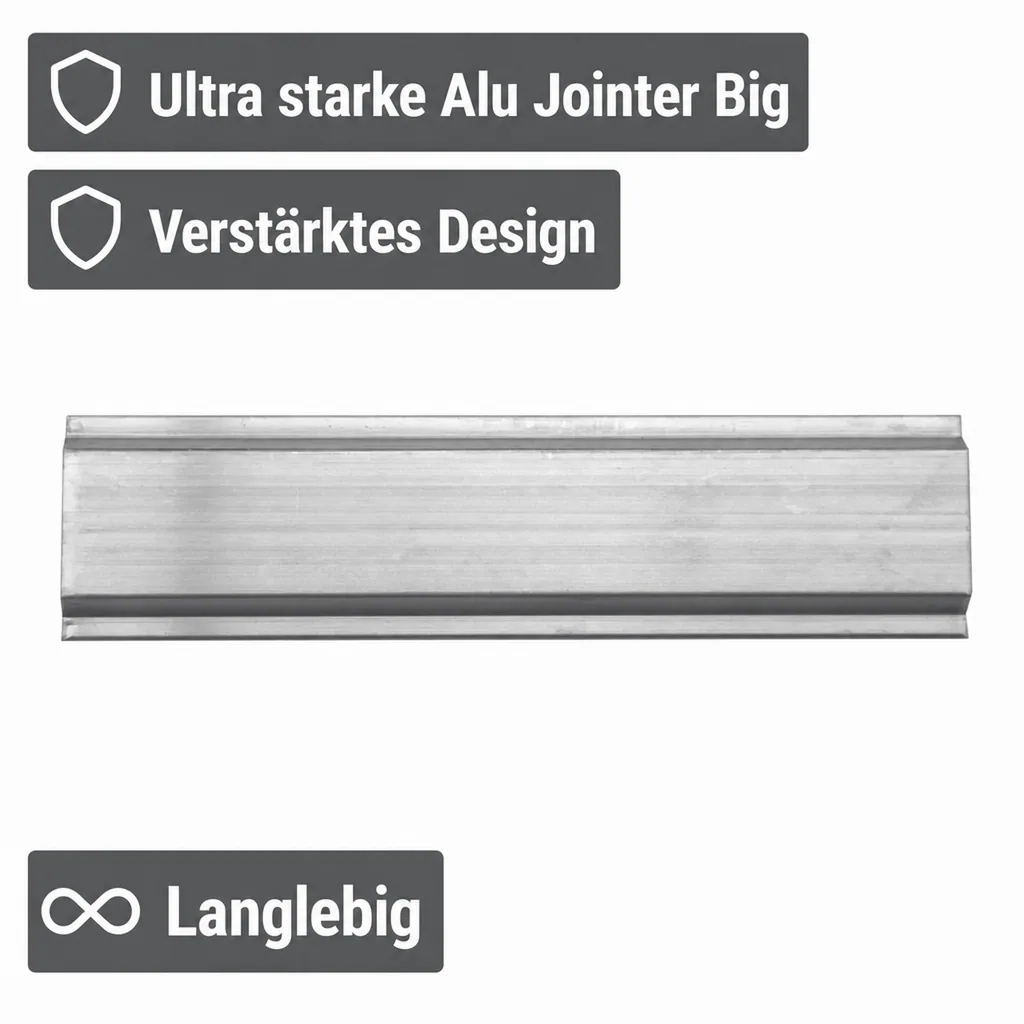 Ultra Starke Alu Jointer Big für AF-64/51/38 | Beeteinfassung | Beetumrandung | Beetbegrenzungen