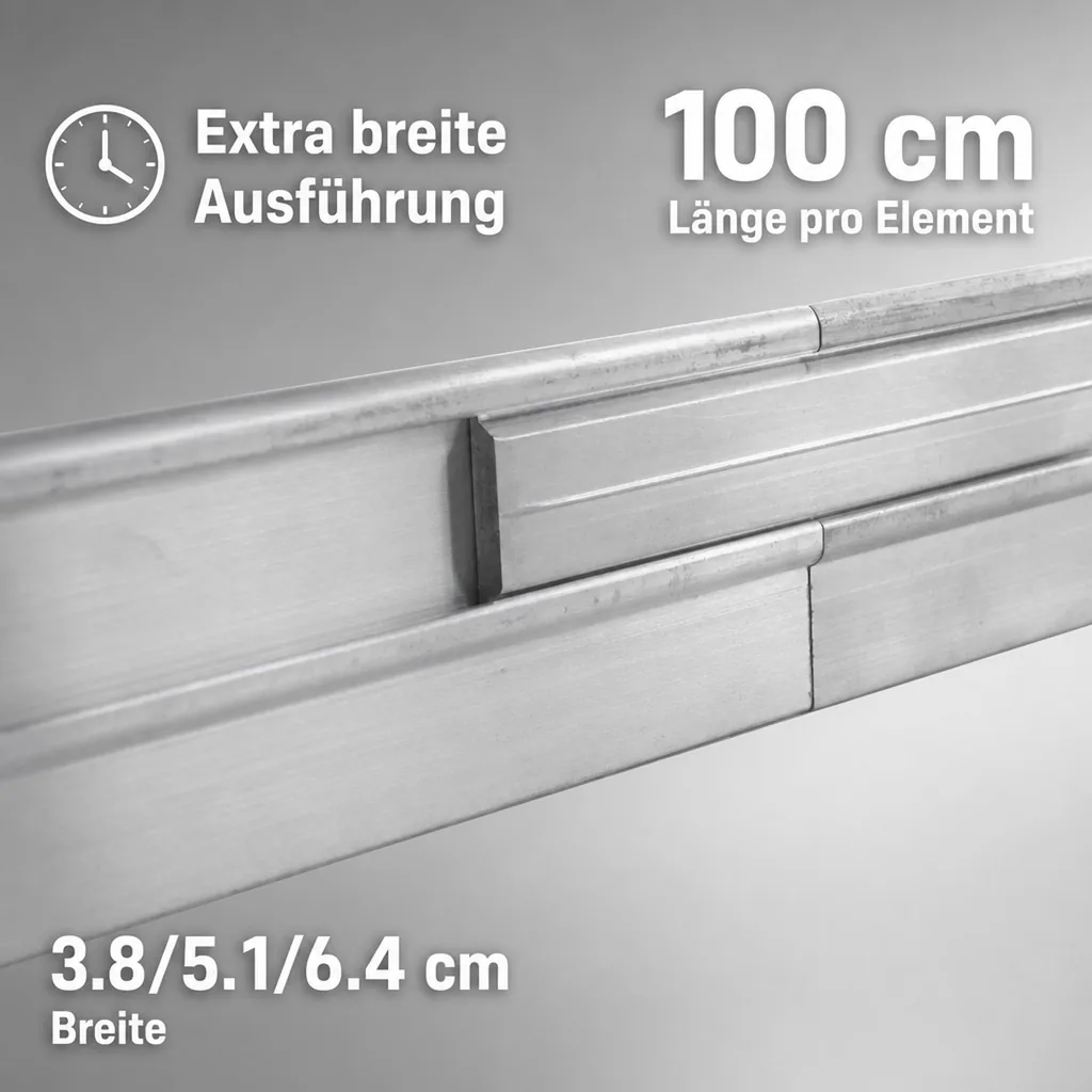 Ultra Starke Alu Jointer Big für AF-64/51/38 | Beeteinfassung | Beetumrandung | Beetbegrenzungen