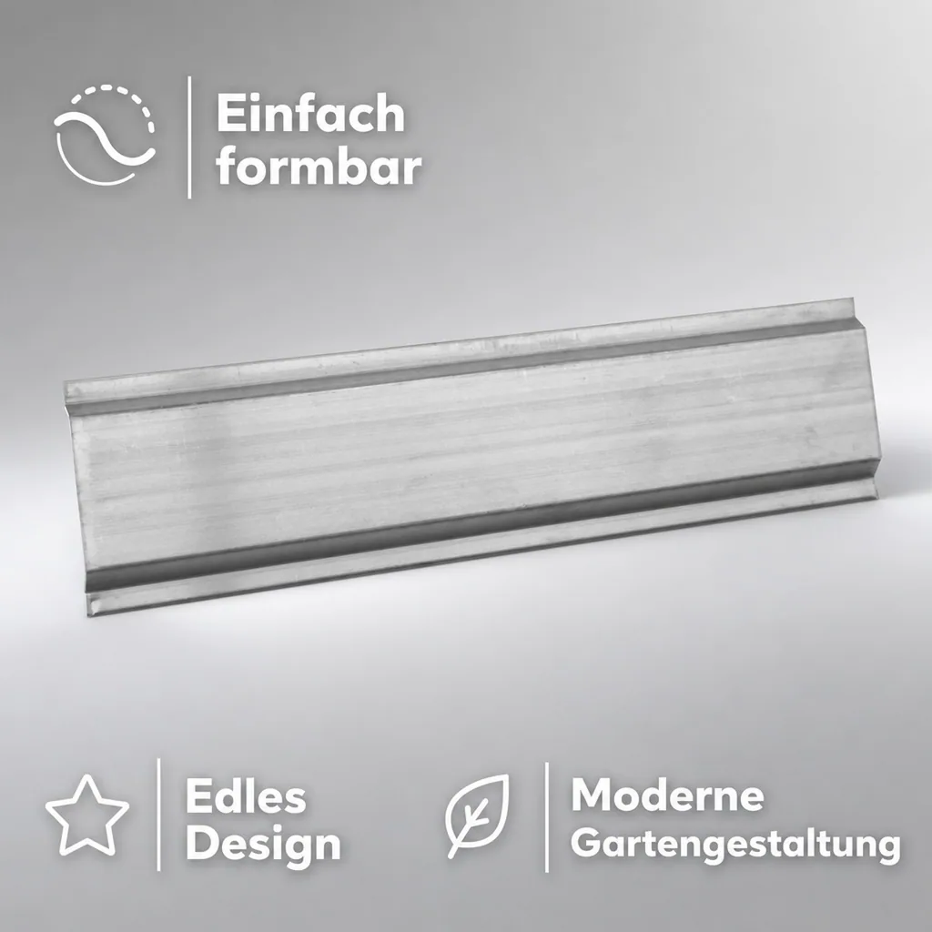 Ultra Starke Alu Jointer Big für AF-64/51/38 | Beeteinfassung | Beetumrandung | Beetbegrenzungen