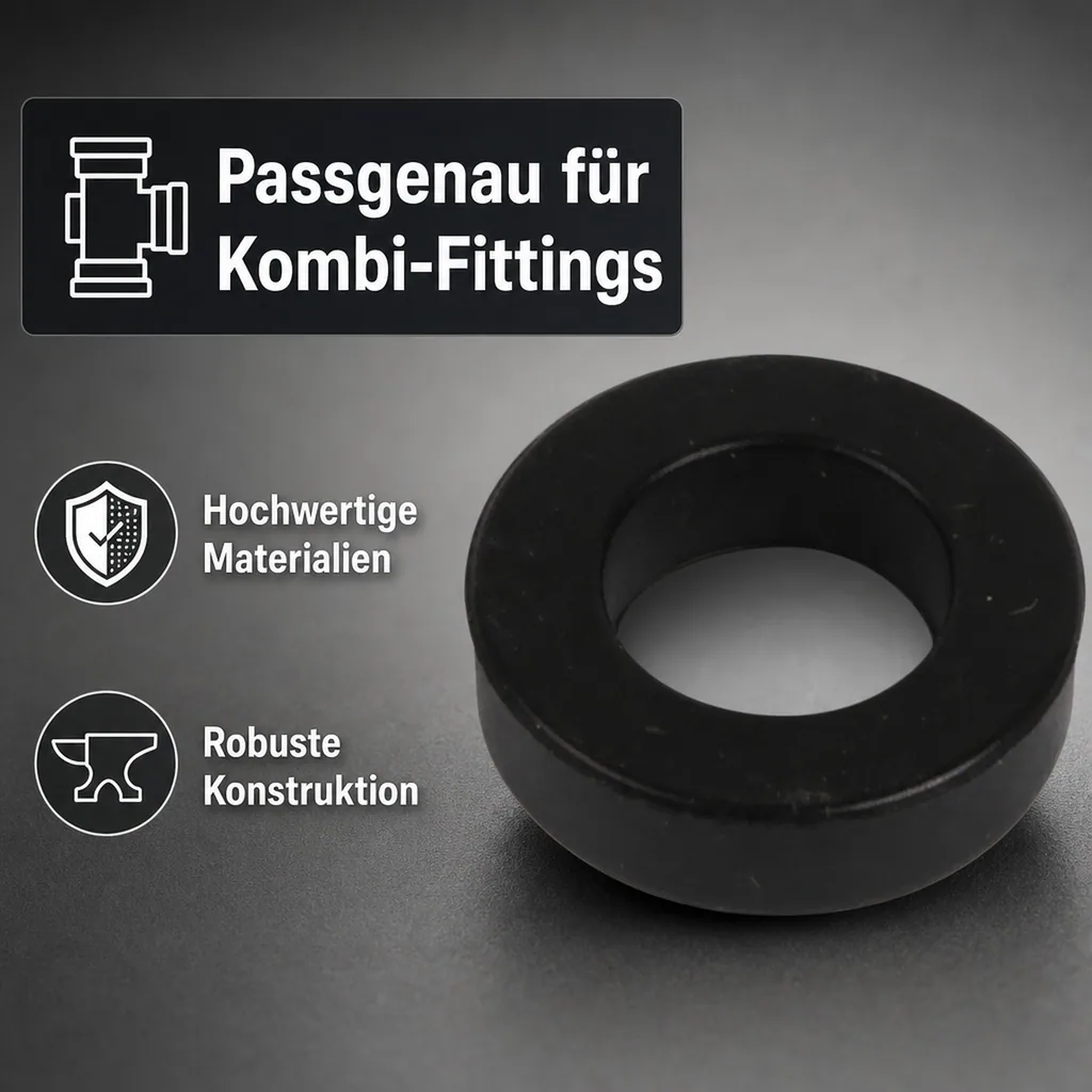 Dichtung am Stößel für Keg - Verschluss (Kombi-Fitting) (Micro Matic und Hiwi)