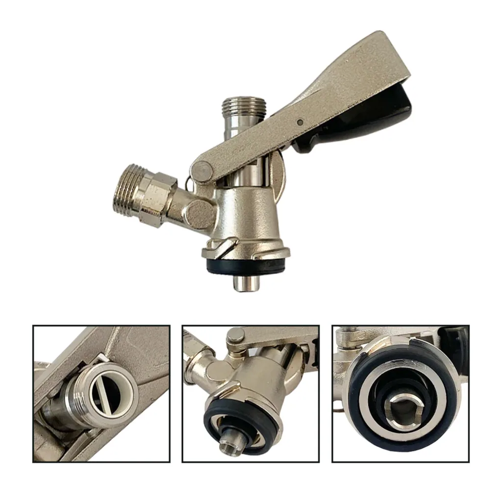 Zapfkopf - Keg Verschluss Korb - Fitting, oberer Ausgang (Kelleranstich)