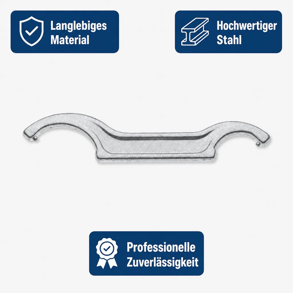 Hakenschlüssel, Zapfhahnschlüssel für Kompensator- & Kolbenschankhähne