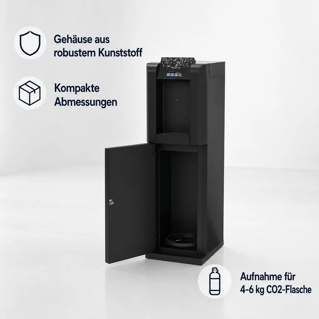 Wassersprudler, Wasserspender, Trinkwassersprudler - Hydrazon 15 fizz