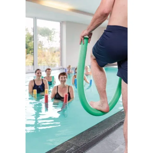 Poolnudel, Schwimmnudel grün, 160cm, Wassergymnastik Nudel