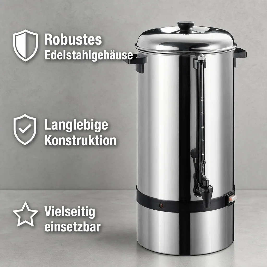 Kaffeemaschine, Filterkaffeemaschine, Rundfilter Kaffeemaschine - SAROMICA 6015