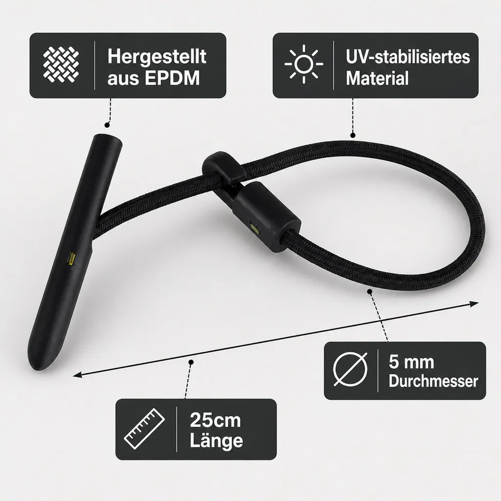 flexible Spanner 25cm mit Quersicherung