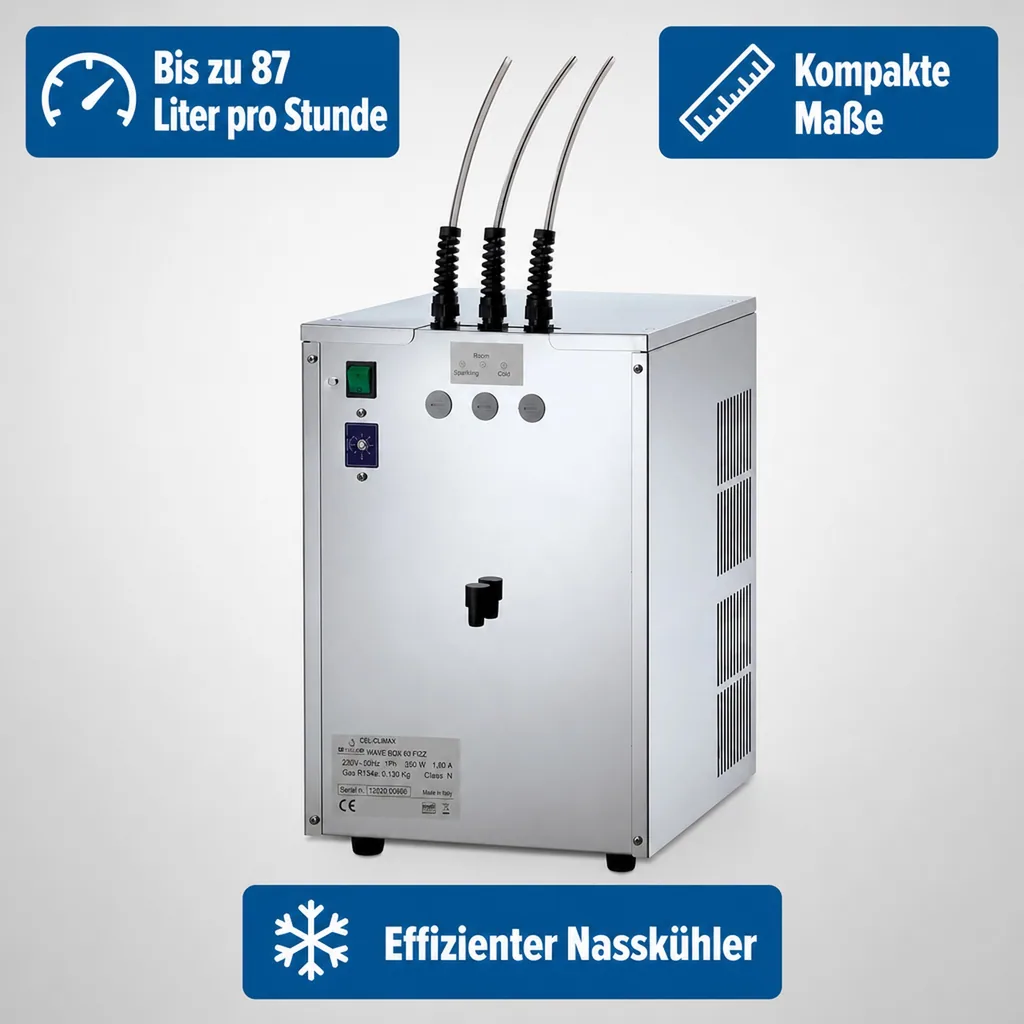Wassersprudler, Wasserspender, Trinkwassersprudler - Box 60 fizz, Untertheken