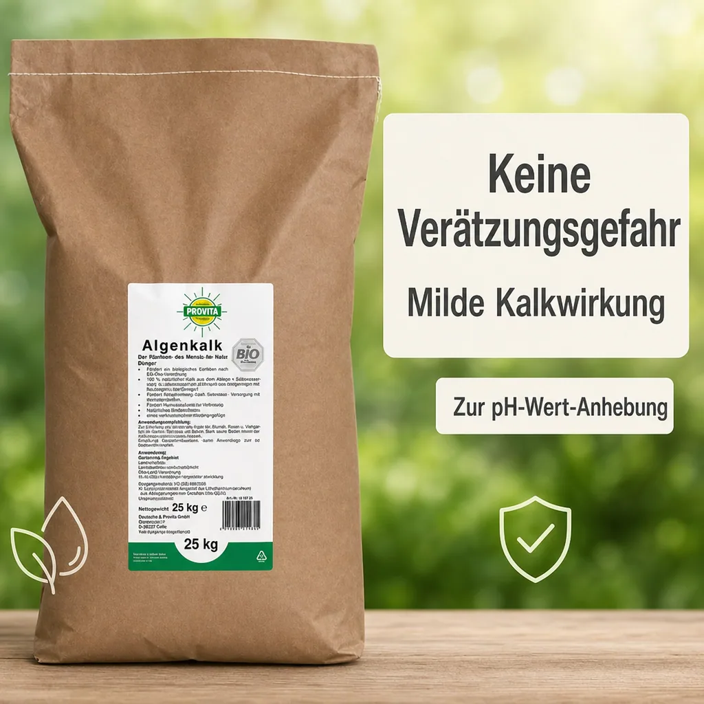 Algenkalk 25 Kg aus Meeresalgen  für ca. 250m²
