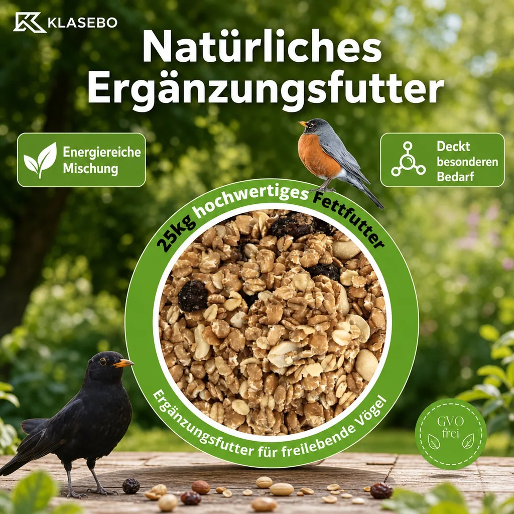 Fettfutter 25 kg, Vogelfutter
