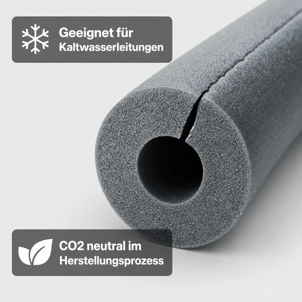 CLIMAFLEX® hf easy 2m Isolierschlauch Ø 48 mm x 13 mm Dämmung selbstklebend
