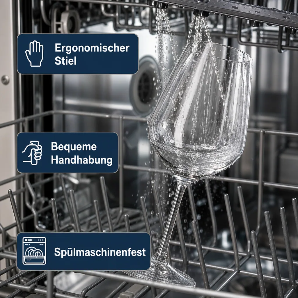 Weinglas, Rotweingläser - 6er-Set - Allegra, 490 ml