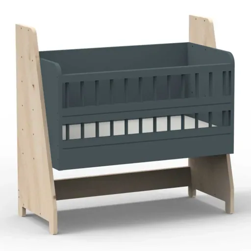 Mathy by Bols "Asymetry" Baby Beistellbett umbaubar zum Schreibtisch