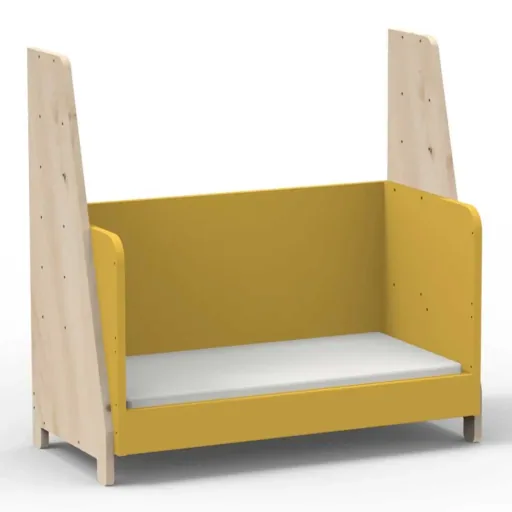Mathy by Bols "Asymetry" Baby Beistellbett umbaubar zum Schreibtisch