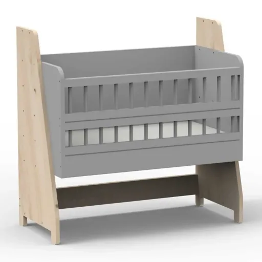 Mathy by Bols "Asymetry" Baby Beistellbett umbaubar zum Schreibtisch