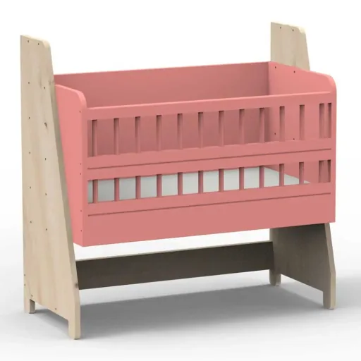 Mathy by Bols "Asymetry" Baby Beistellbett umbaubar zum Schreibtisch