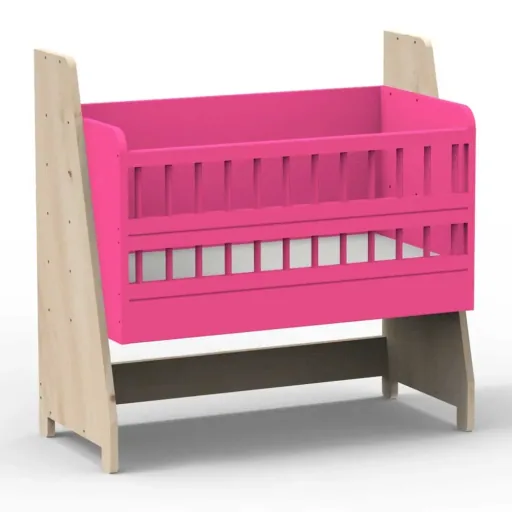 Mathy by Bols "Asymetry" Baby Beistellbett umbaubar zum Schreibtisch