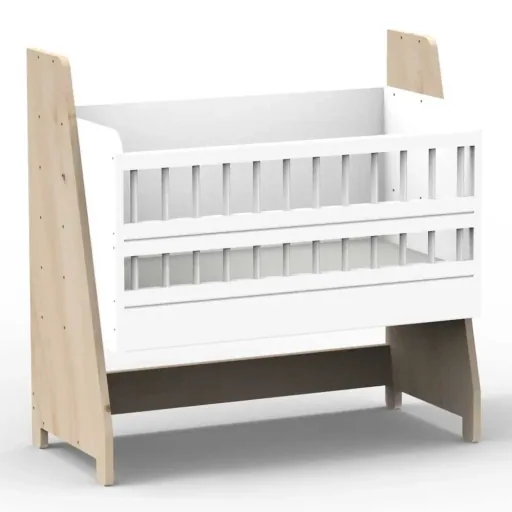 Mathy by Bols "Asymetry" Baby Beistellbett umbaubar zum Schreibtisch