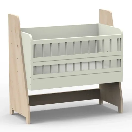 Mathy by Bols "Asymetry" Baby Beistellbett umbaubar zum Schreibtisch