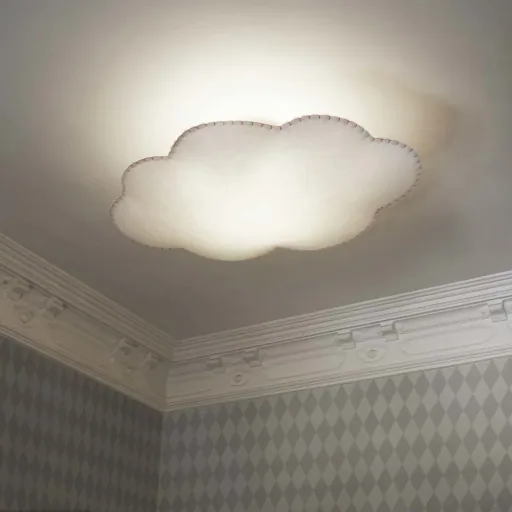 Buokids Deckenlampe Nube klein, Farbe der Naht: gelb