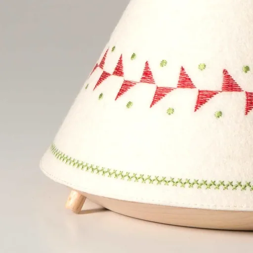 Buokids Tischlampe & Nachtlicht Tipi rot