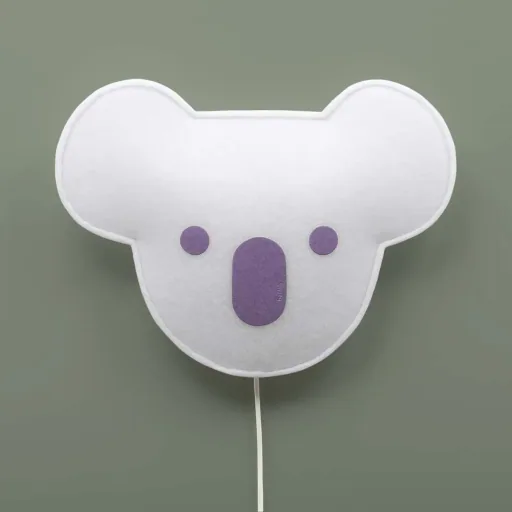 Buokids Soft Wandlampe Koala Bär violet
