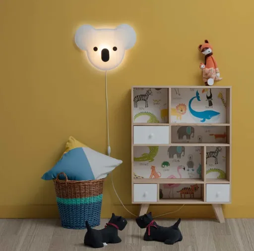 Buokids Soft Wandlampe Koala Bär violet