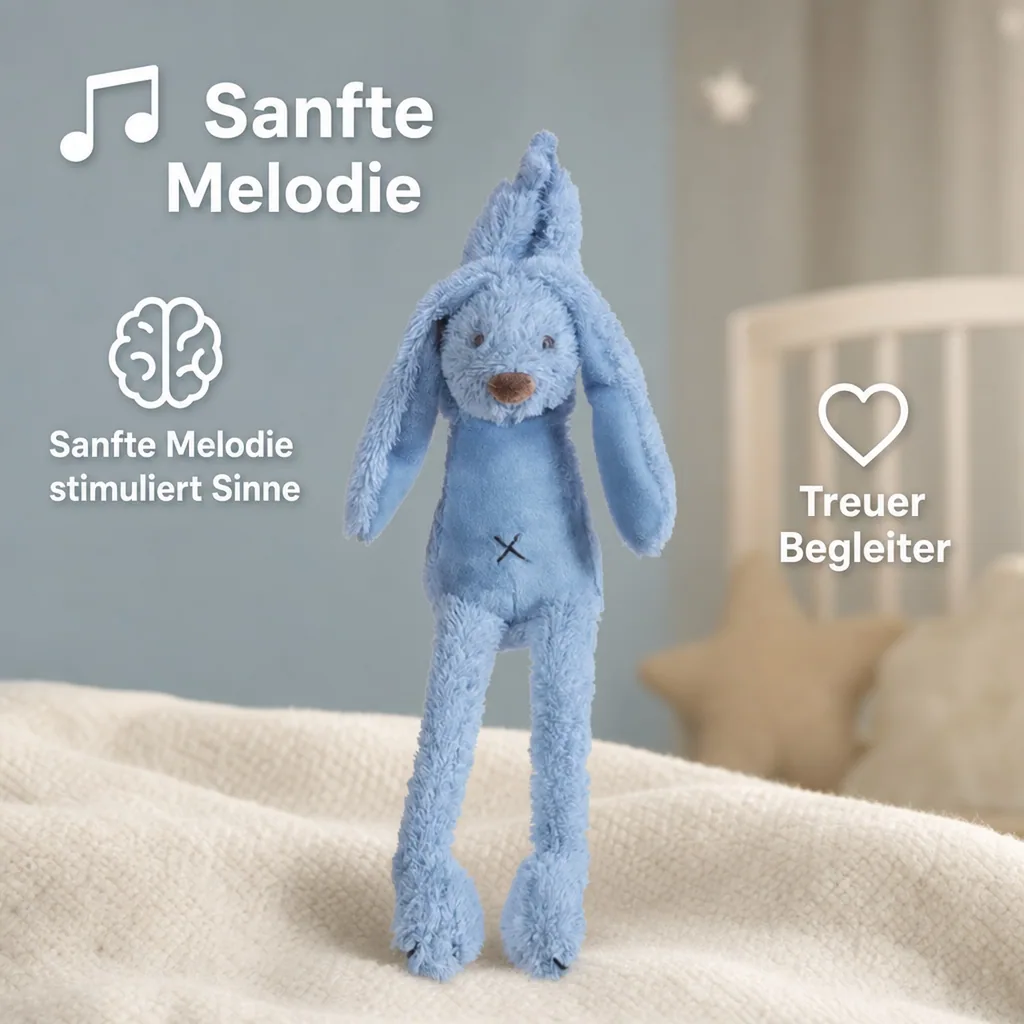 Happy Horse Spieluhr Hase Richie himmelblau