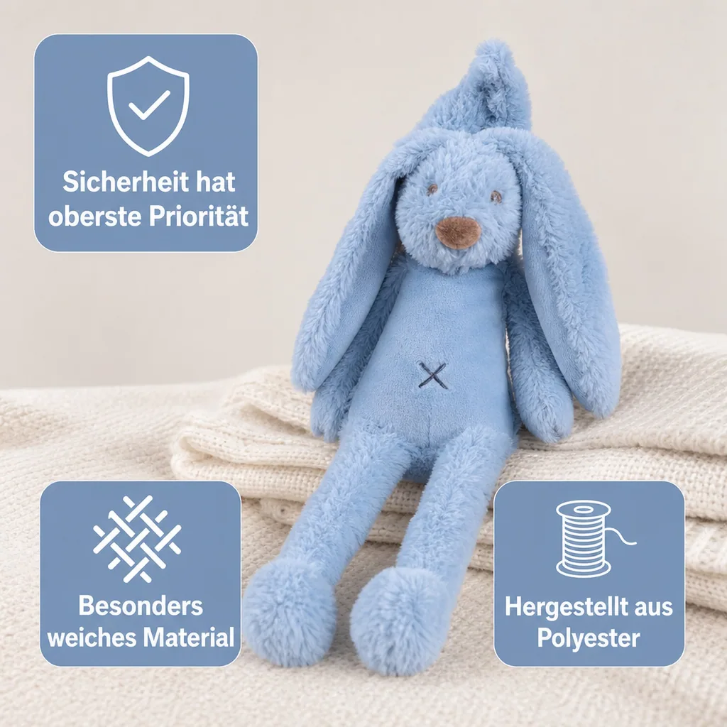 Happy Horse Spieluhr Hase Richie himmelblau