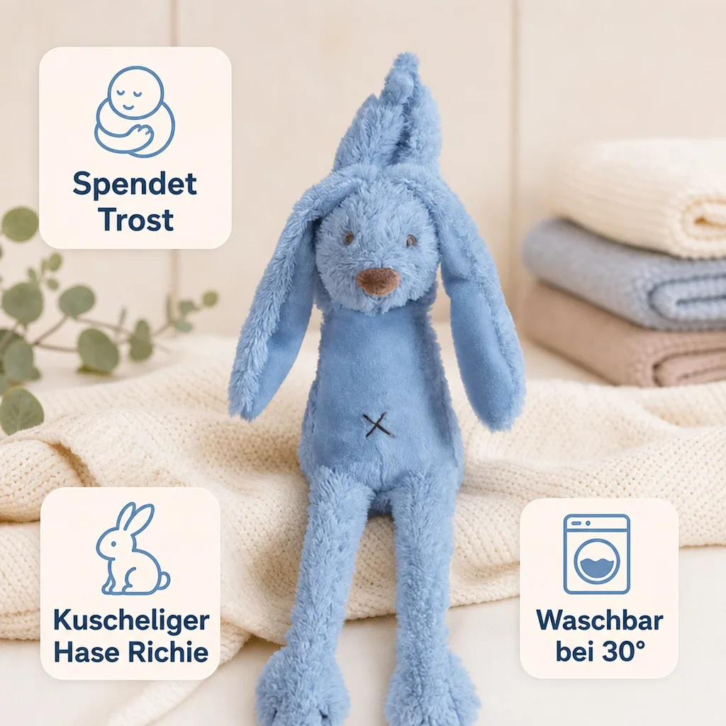 Happy Horse Spieluhr Hase Richie himmelblau