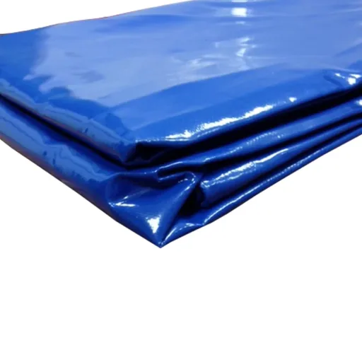 PVC Plane 650 g/m², Abdeckplane 3x5m (15m²), wasserdicht, blau