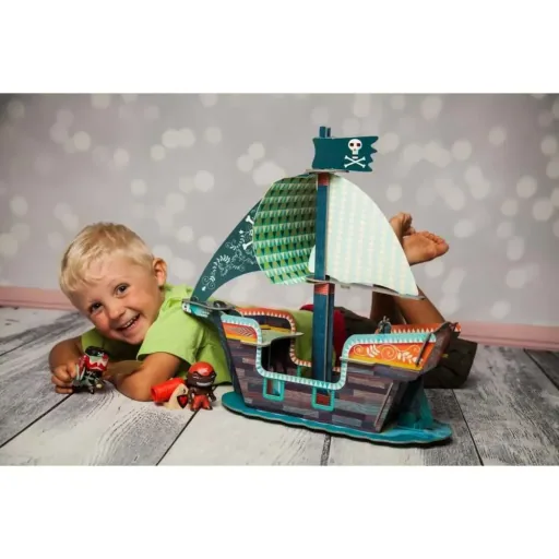 Djeco Kinder Spielzeug Piratenschiff