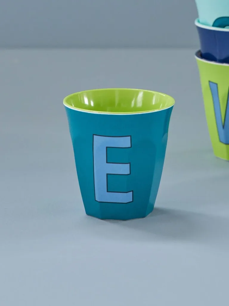 RICE Becher - E, 250 ml, Melamine, Farbe: Smaragdgrün