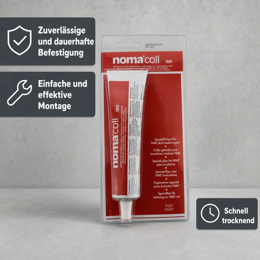 Rohrisolierung Kleber Tube, Isolierung Kleber, Spezialkleber, 125ml