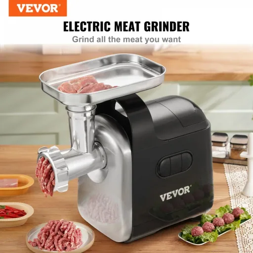 Fleischwolf, Fleischmaschine 550W - 3 kg/Minute Hackfleisch, Elektrisch
