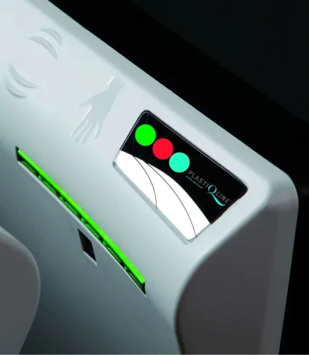 Händetrockner automatisch - Hands-in-Prinzip, Kunststoff PQ14, Farbe: schwarz