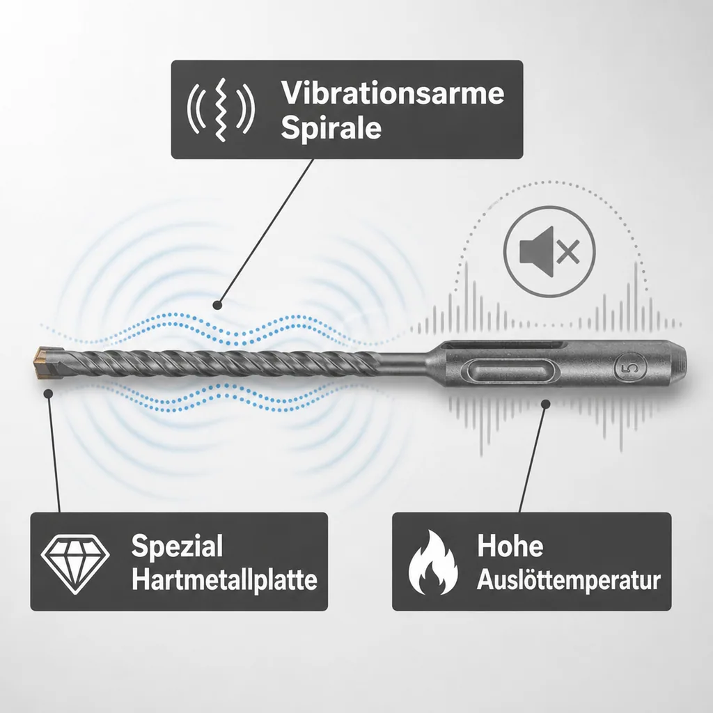 Hammerbohrer SDS Plus, 14mm, 4-Schneider, Betonbohrer