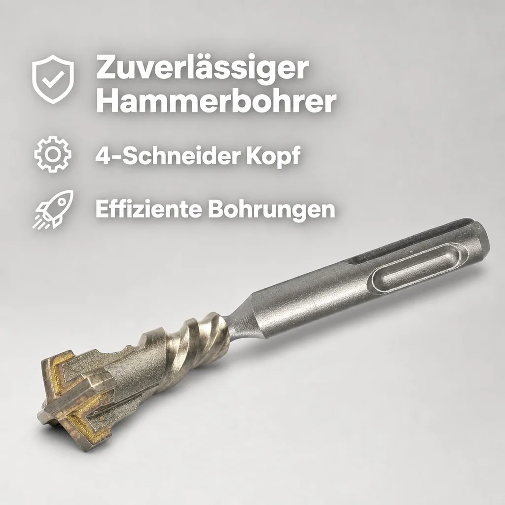 Hammerbohrer SDS Plus 14mm, Betonbohrer, Steinbohrer