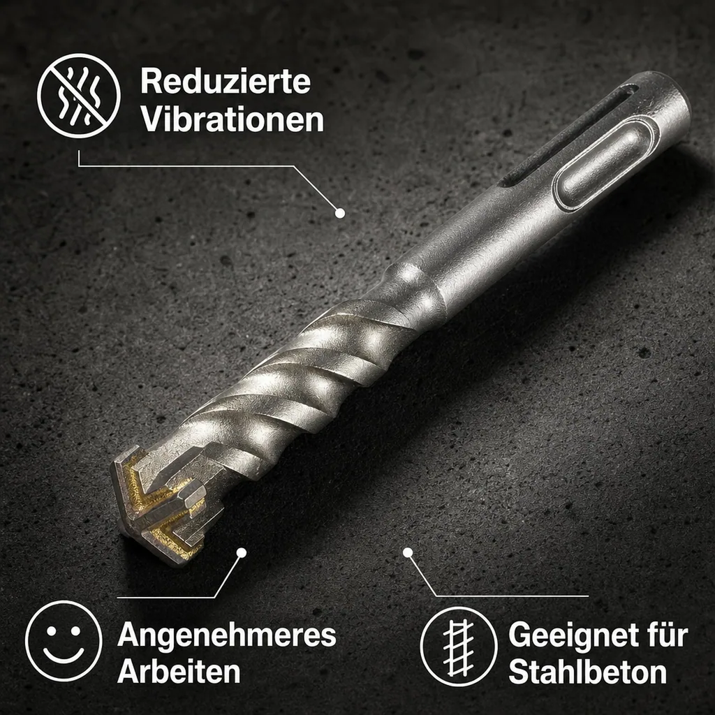 Hammerbohrer SDS Plus, 18mm, 4 Schneider, Betonbohrer