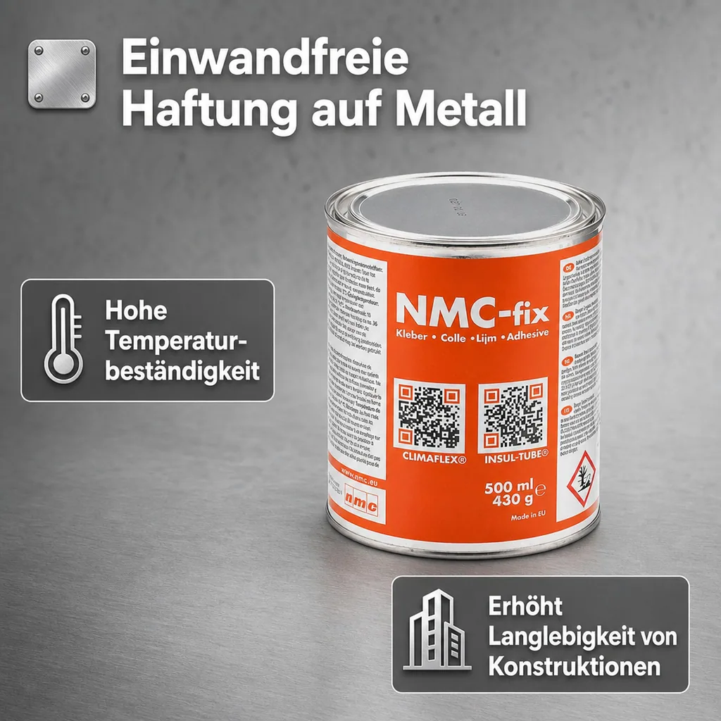 Kontaktkleber 500ml, stark haftend für Dämmstoffe und Metall