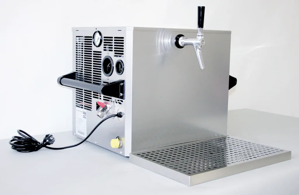 Zapfanlage, Bierzapfanlage - Trockenkühlgerät, 80 Liter/h, 1-leitig