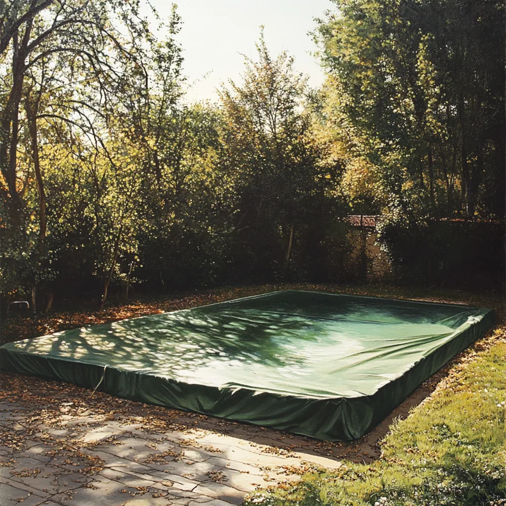 Abdeckplane, grün, 280g/m², wasserdicht, reißfest, 4 x 7m (28m²)