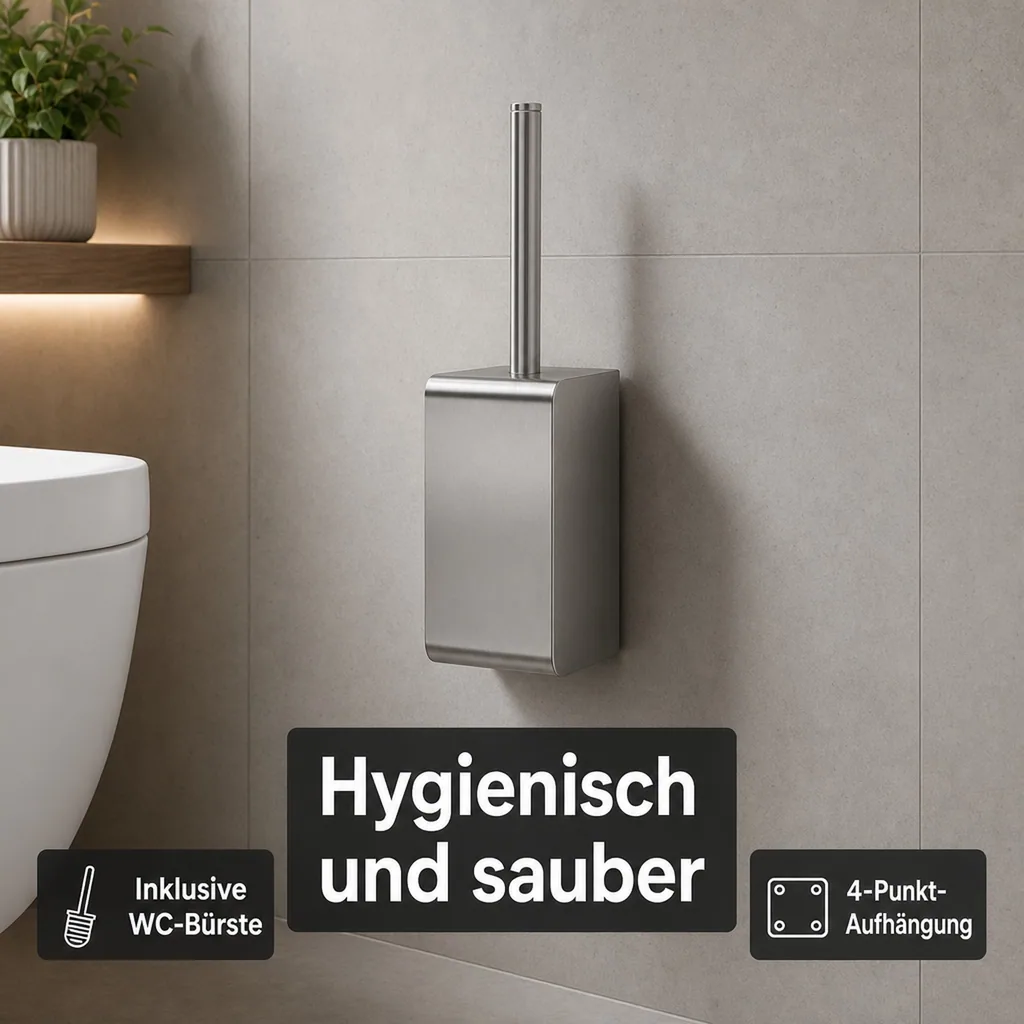 Toilettenbürstenhalter Edelstahl - MQTBHE